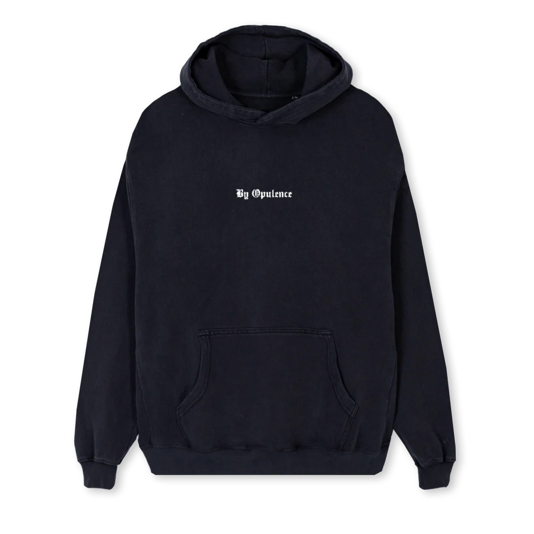 CASINOHOODIE Vintage Black Regular Hoodie.