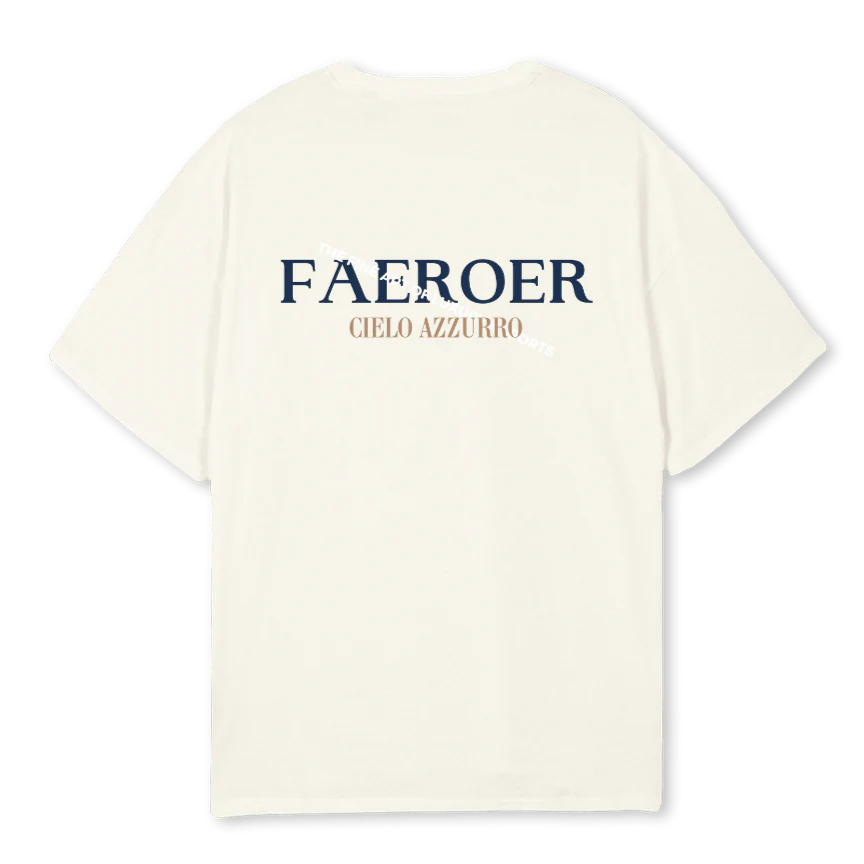 CATWO Cream Oversized Tee. - Image 2