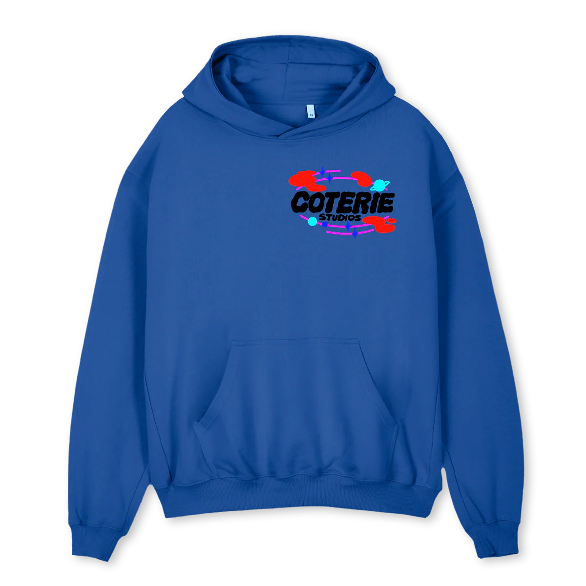 CB Cobalt Blue Oversized Hoodie.