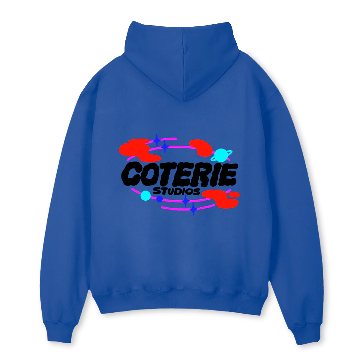 CB Cobalt Blue Oversized Hoodie. - Image 2