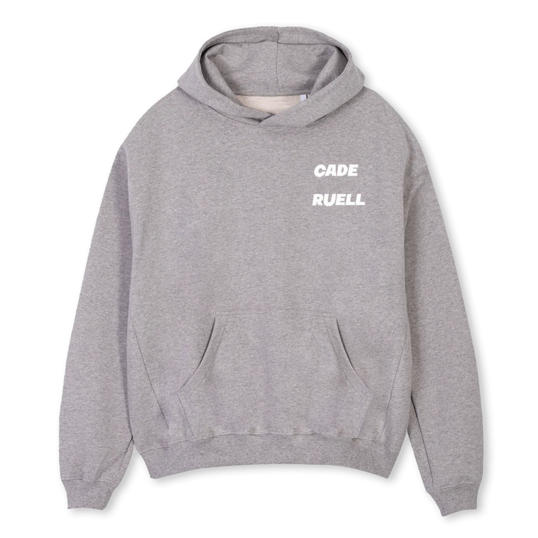 CB REP Grey Marl Oversized Hoodie.