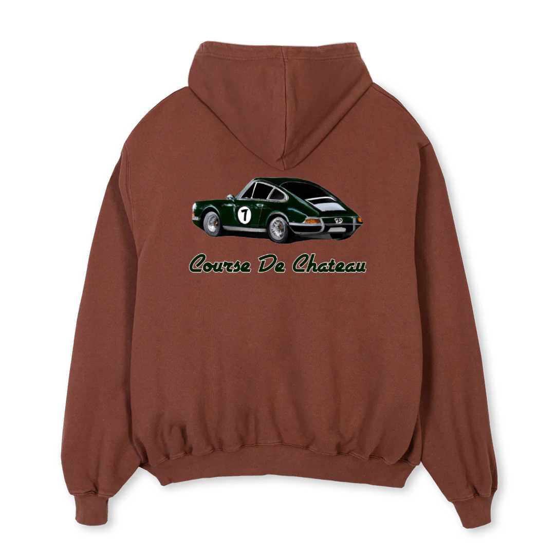 CCARBROWN Vintage Brown Oversized Hoodie. - Image 2