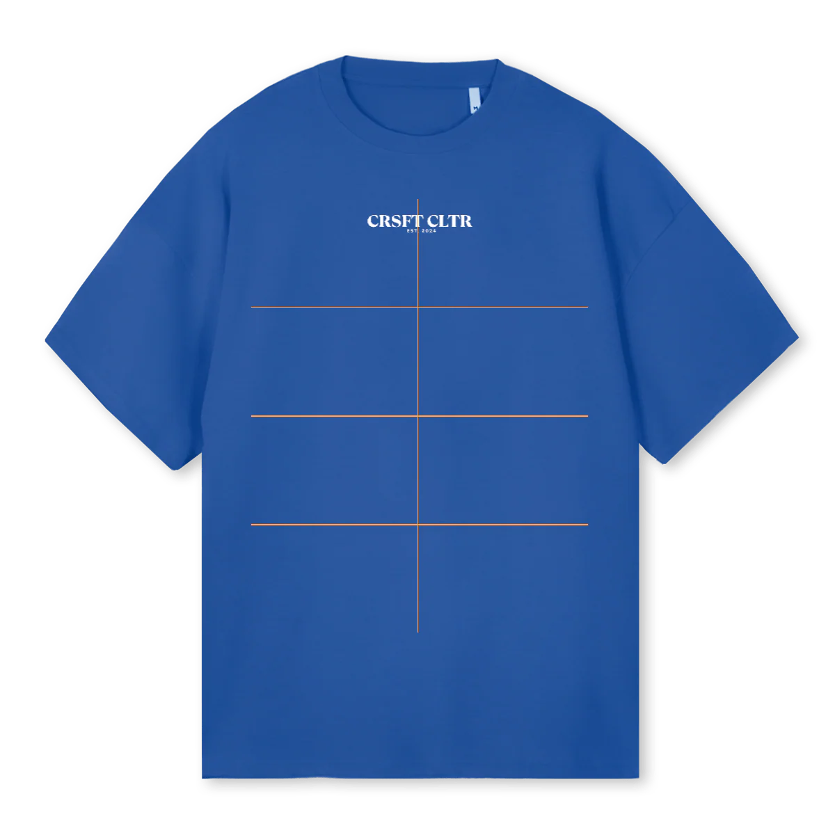 CCC Cobalt Blue Oversized Tee.