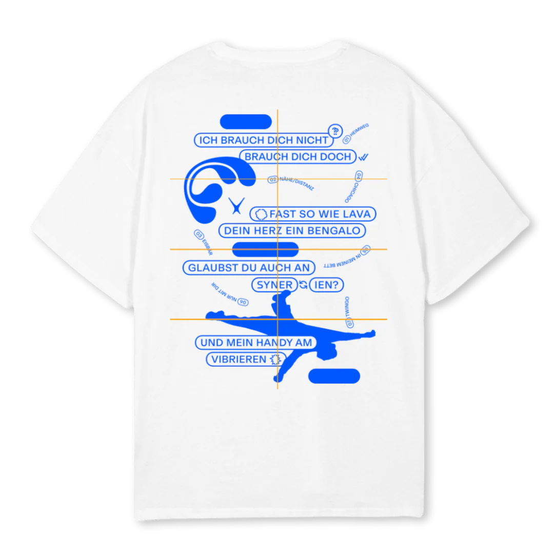 CCTOURMERCHMAXBPI White Oversized Tee. - Image 2