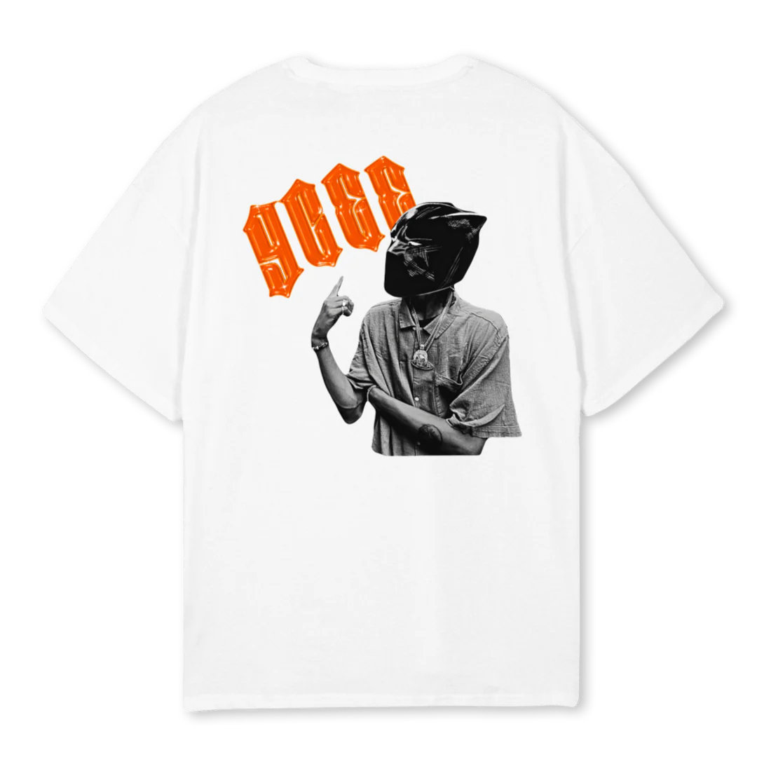 CEE White Oversized Tee. - Image 2