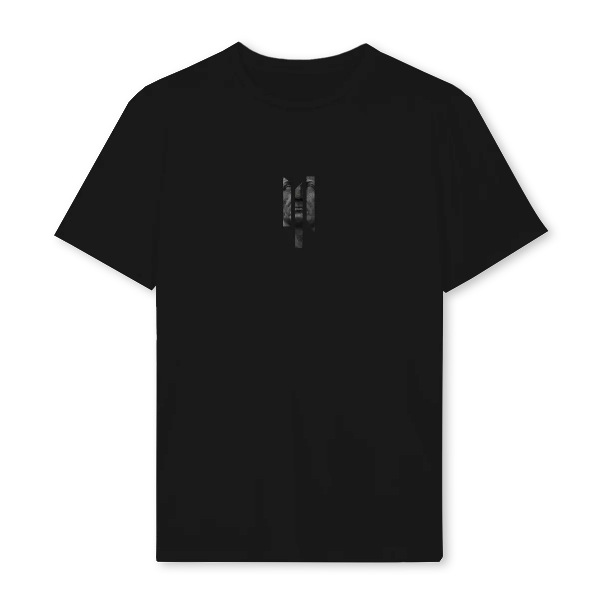 CEZARTEE Black Regular Tee.