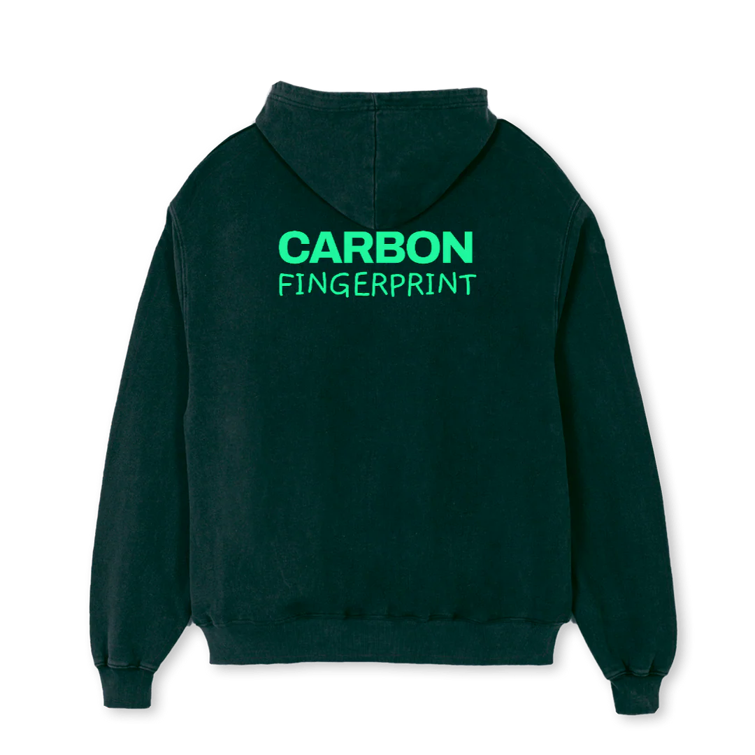 CF Wild Green Oversized Hoodie. - Image 2