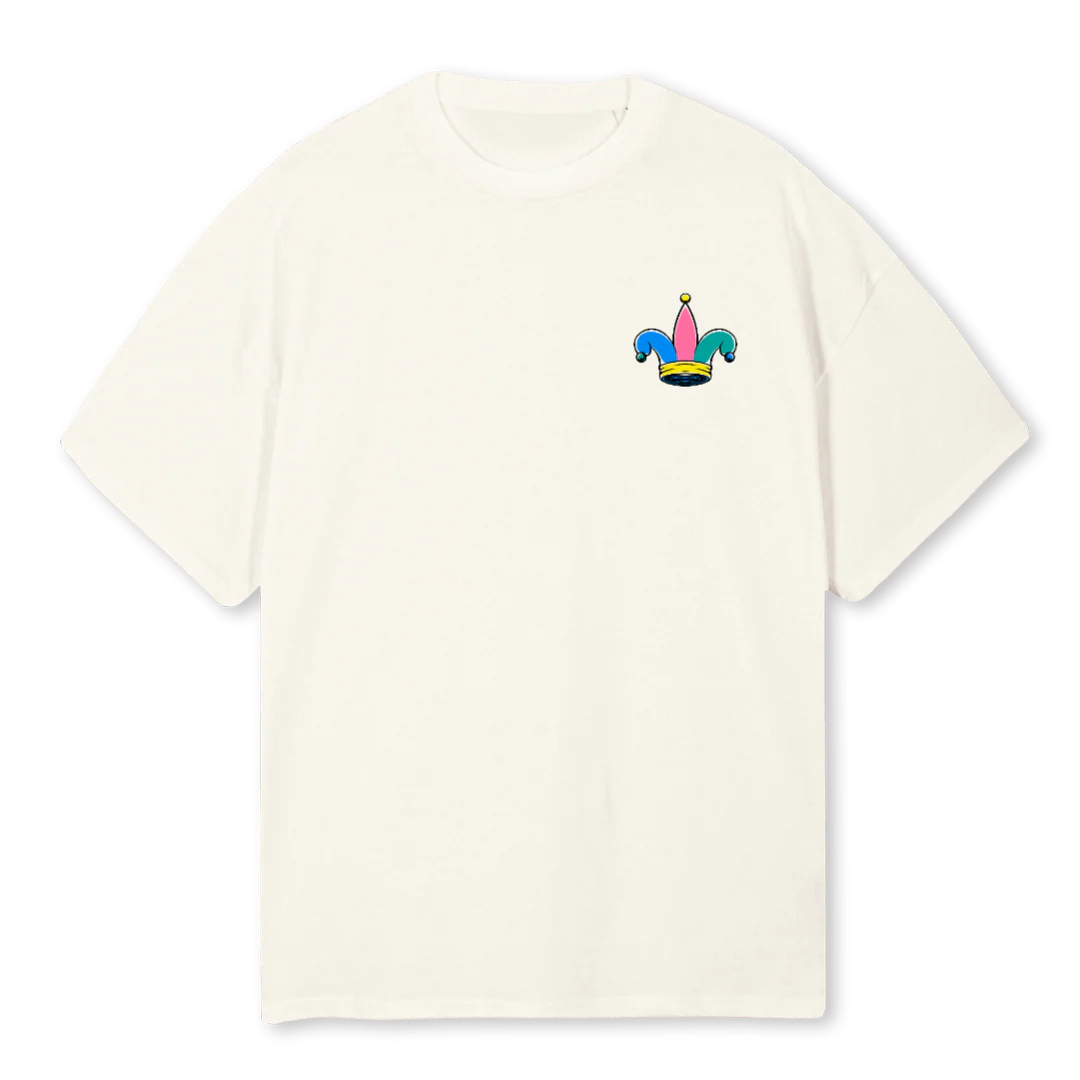 CHAMONIXOVERSIZEDTEE Cream Oversized Tee.