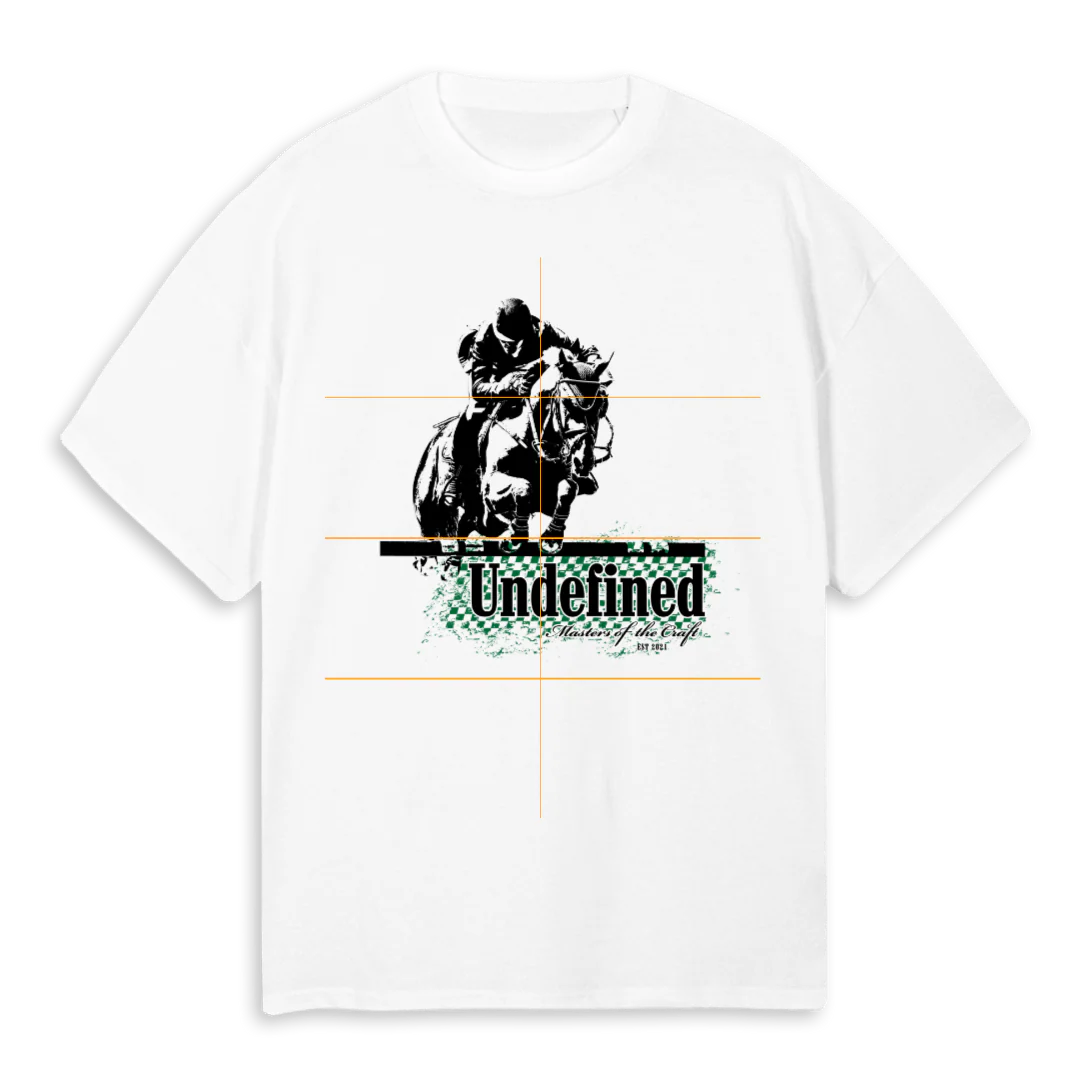 CHAMPIONS CLUB White Oversized Tee.