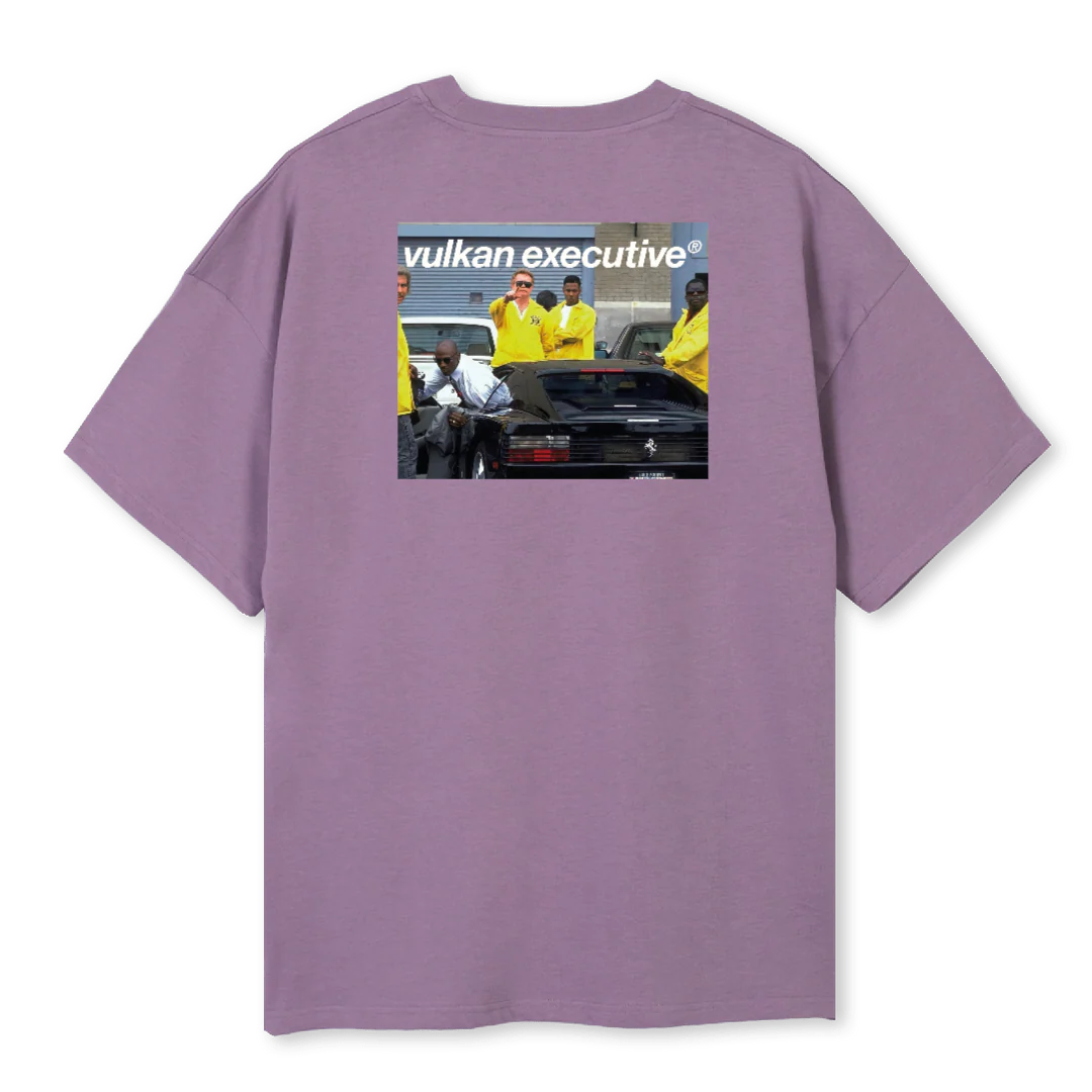CHARITY LILLA Purple Oversized Tee. - Image 2