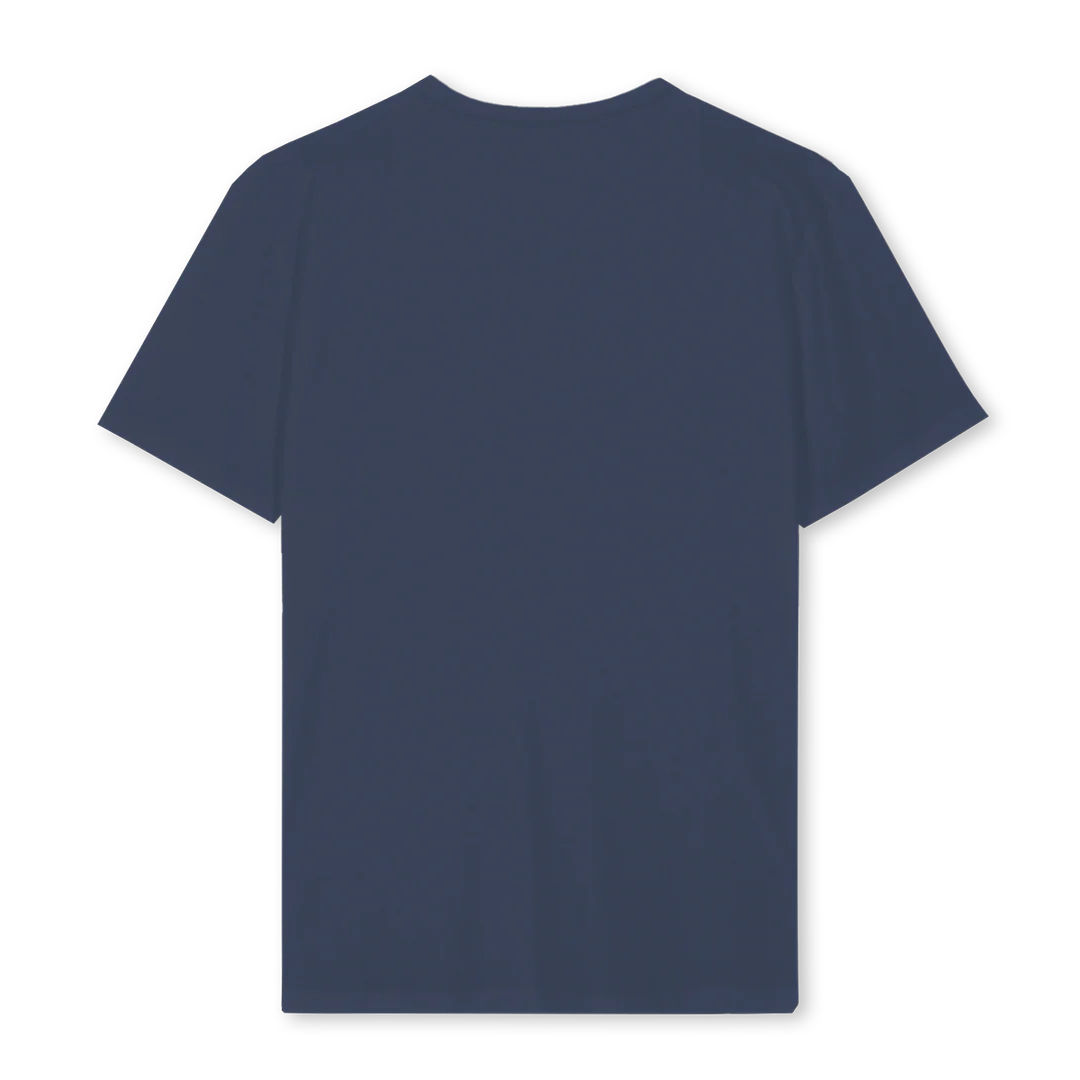 CHARLES XXL Navy Blue Regular Tee. - Image 2