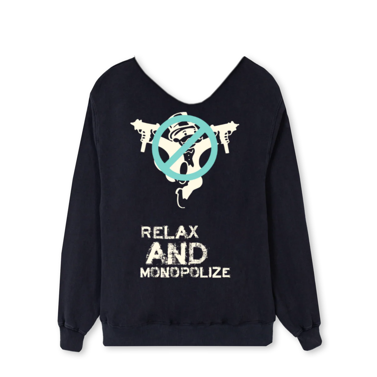 CHILLL Vintage Black Regular Hoodie. - Image 2