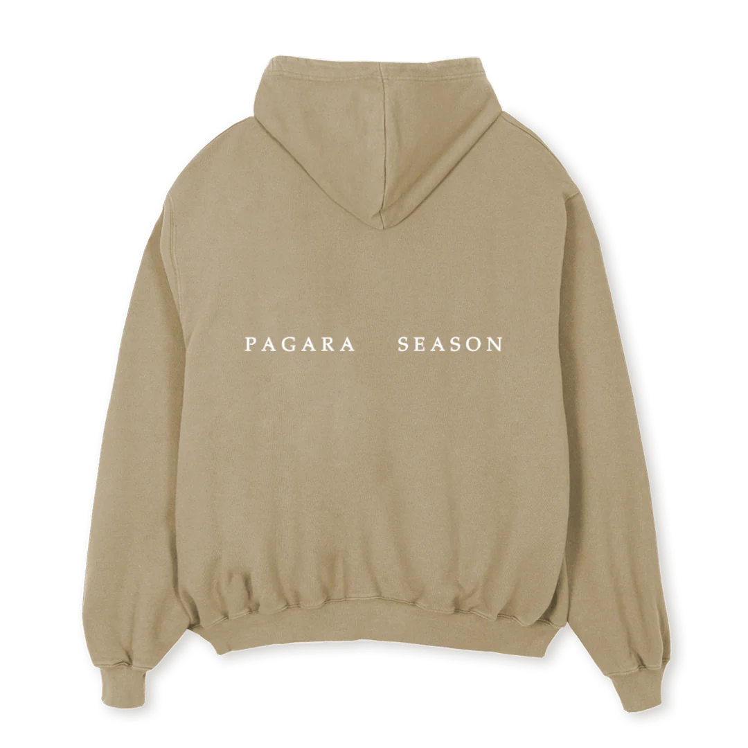 CHOLATRIFECTA Vintage Dune Oversized Hoodie. - Image 2