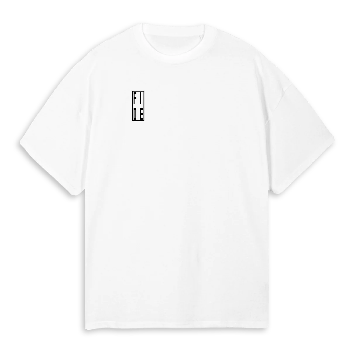 CHOP LIFE  White Oversized Tee.