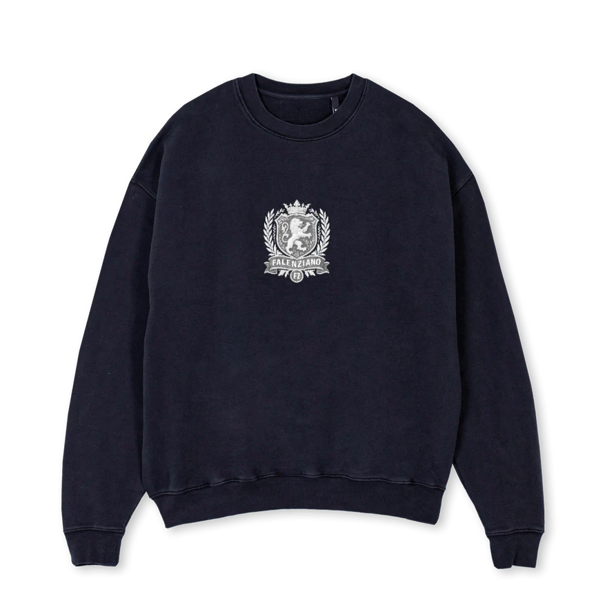 CHRIST Vintage Black Oversized Crewneck Sweater.