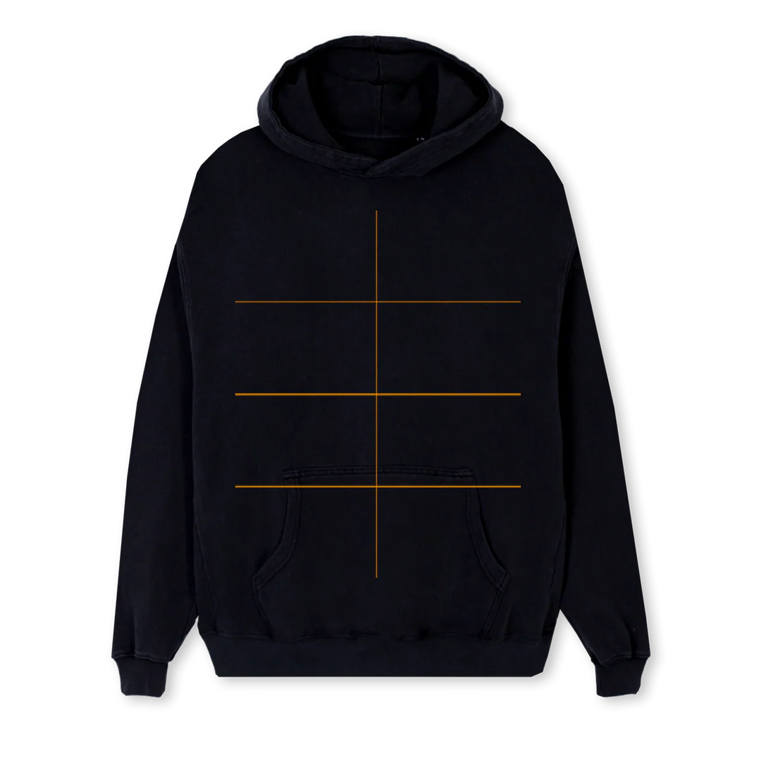 CHUDOHOODIE Black Regular Hoodie. - Image 2