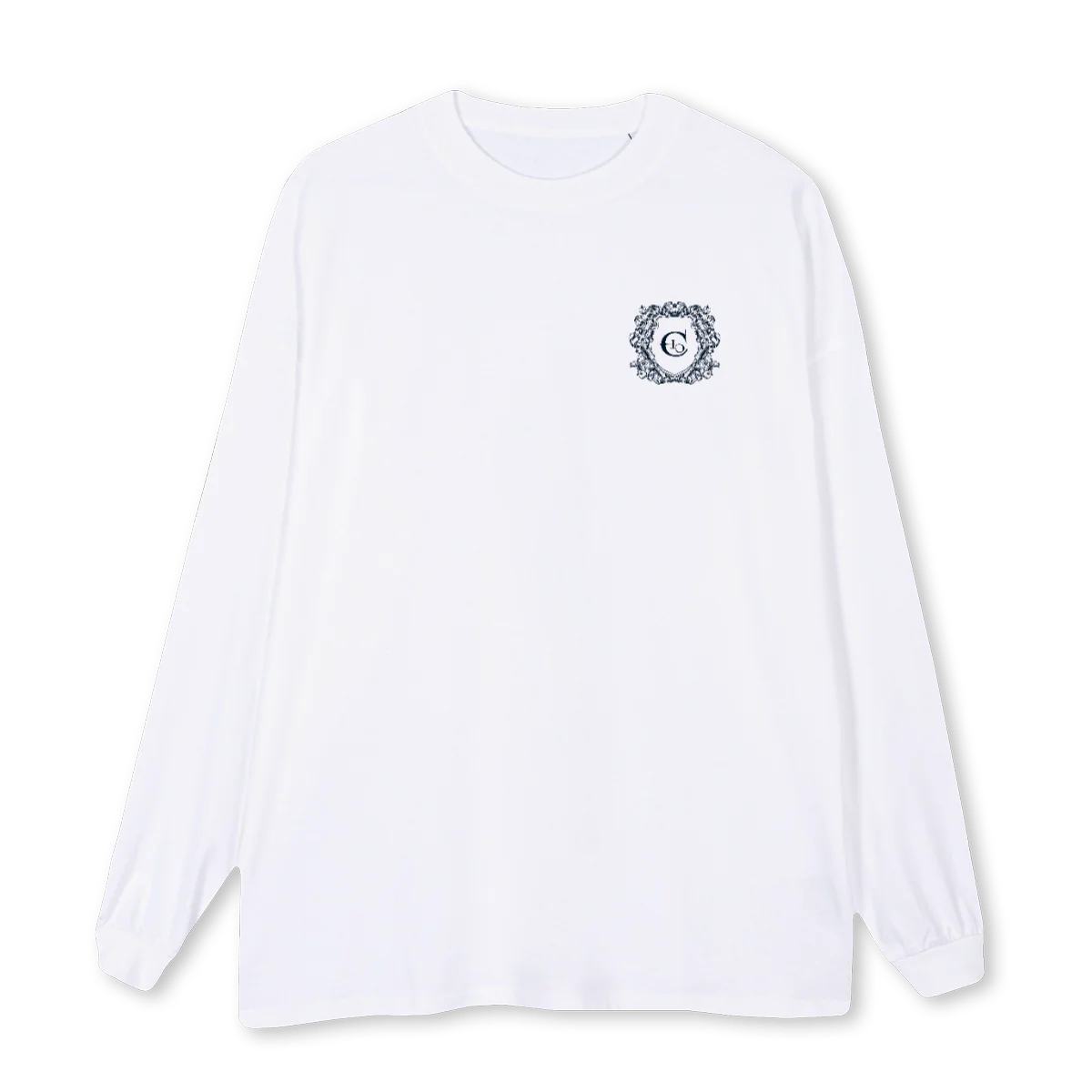 CICLFTNFW White Oversized LS Tee.