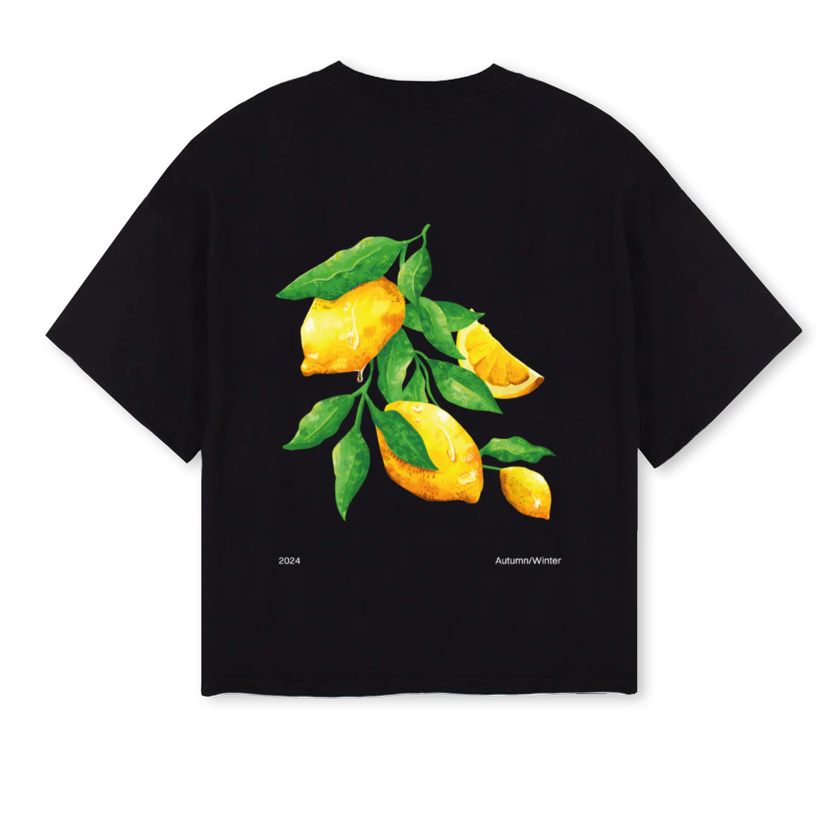 CITRONVF Black Oversized Boxy Tee. - Image 2