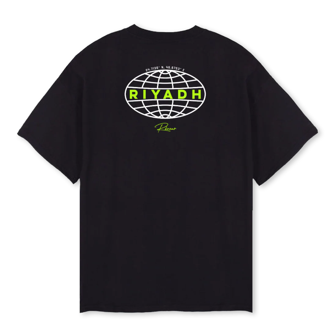 CITY ART Black Oversized Tee. - Image 2