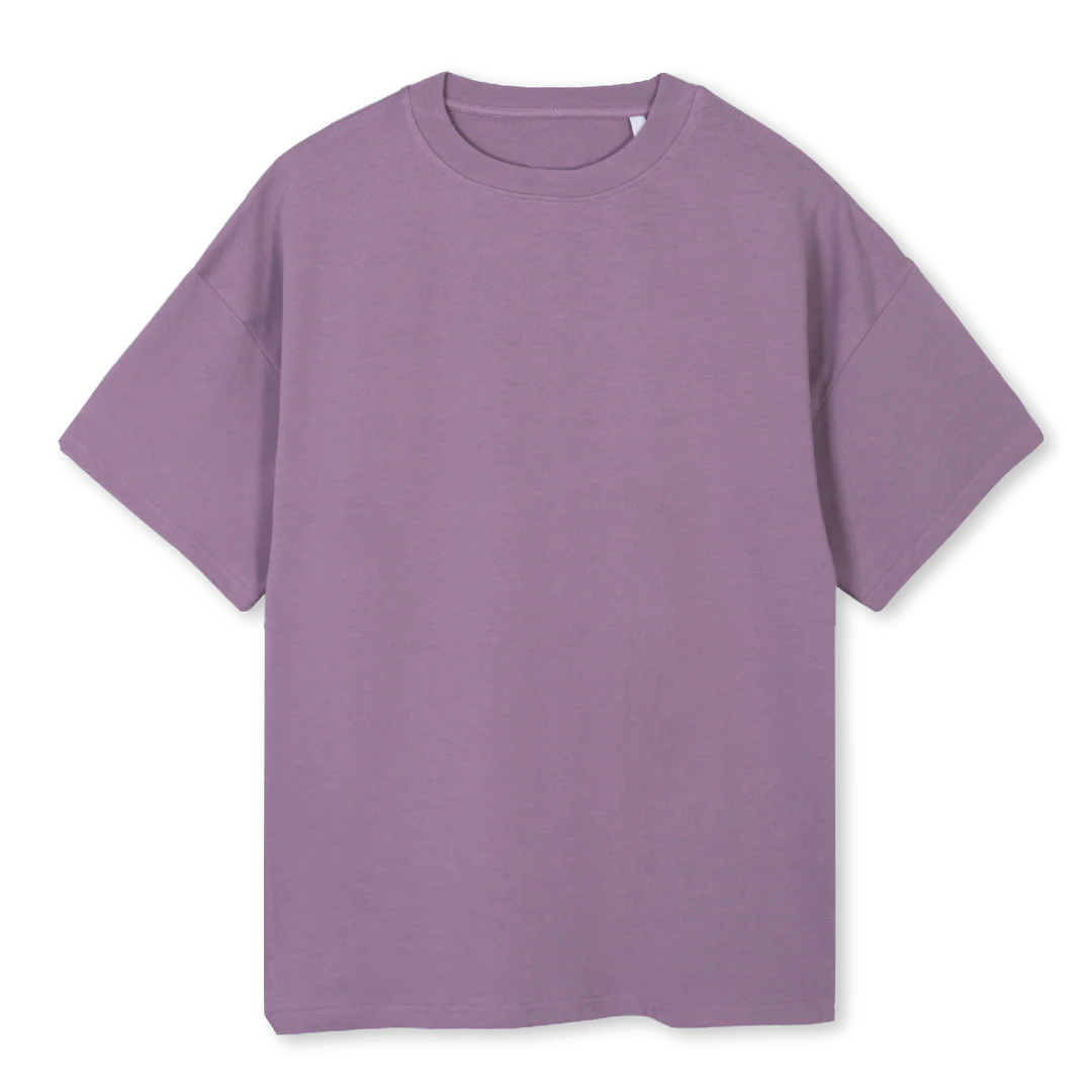 CITY ART Purple Oversized Tee.