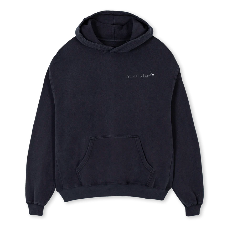 CL Vintage Black Oversized Hoodie.