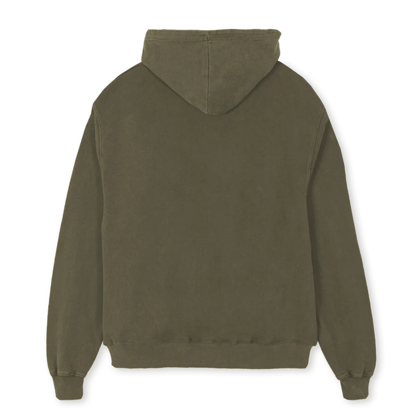CLASSICLOGOOLIVE Vintage Olive Oversized Hoodie. - Image 2