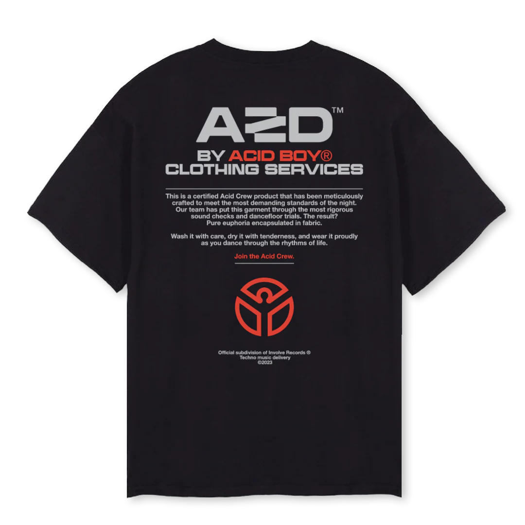 CLOTHINGSERVICES Black Oversized Tee. - Image 2