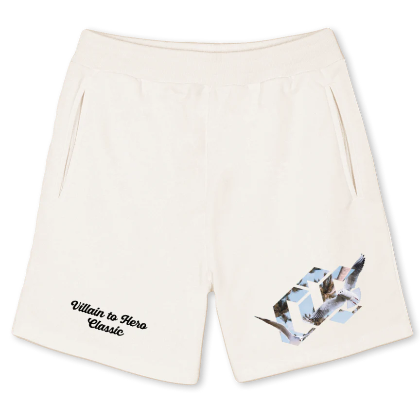 CLSC PANTS LOGOD Vintage White Sweatshorts.
