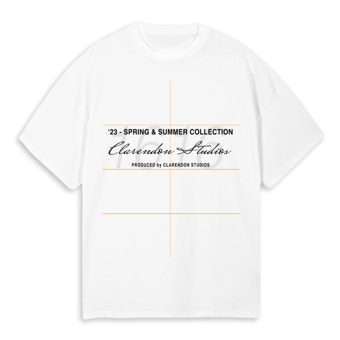 CLUB ENTRY T White Oversized Tee.