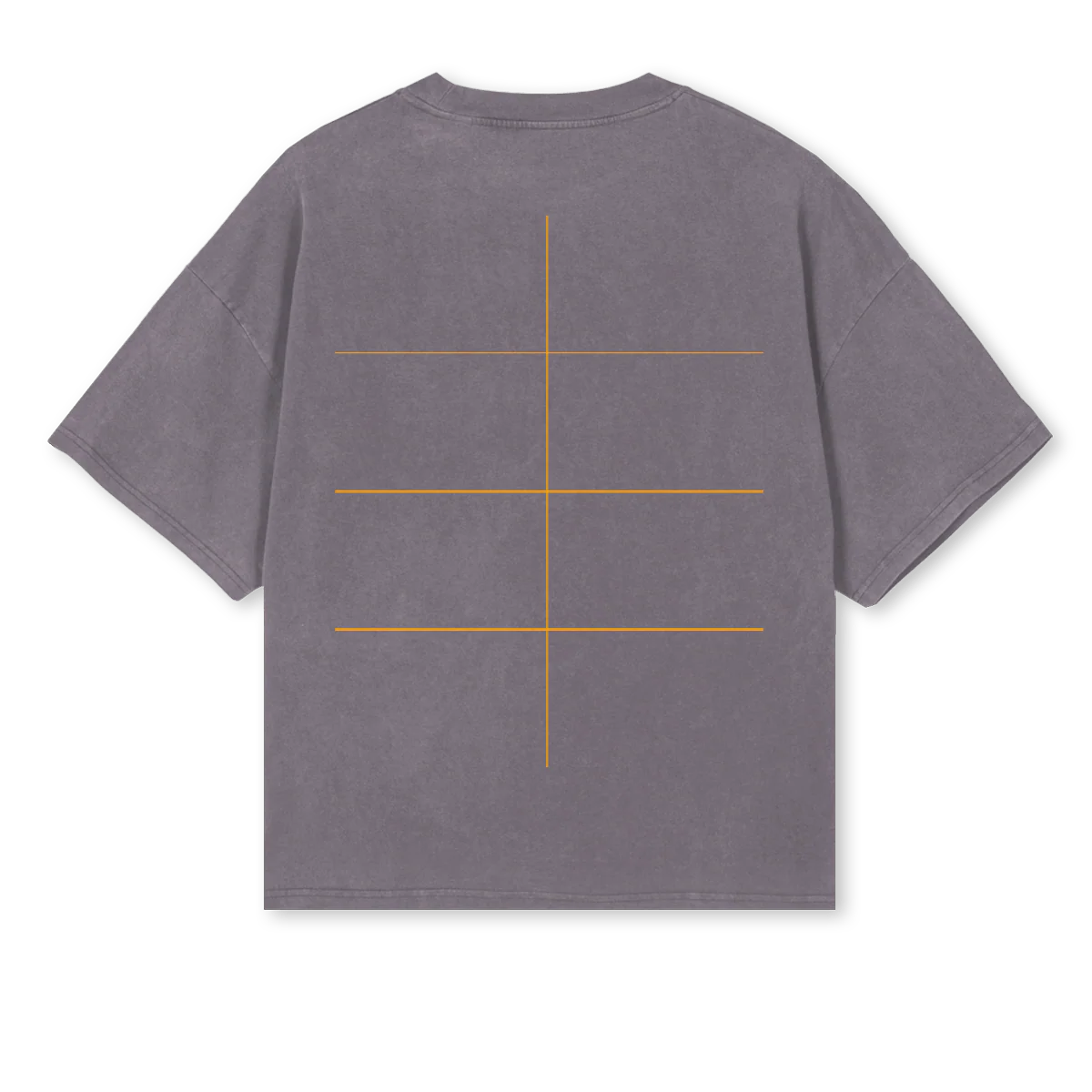 CLUUUB Pigment Grey Oversized Boxy Tee. - Image 2