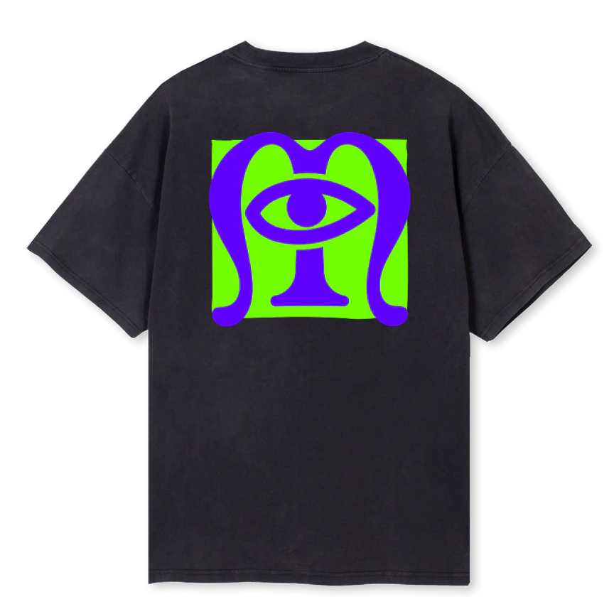 BOB_VB Vintage Black Oversized Tee - Image 2