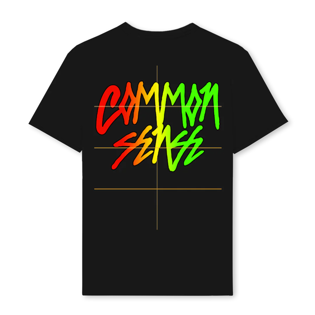 CMMN SNZ HYGI BLACC Black Regular Tee. - Image 2