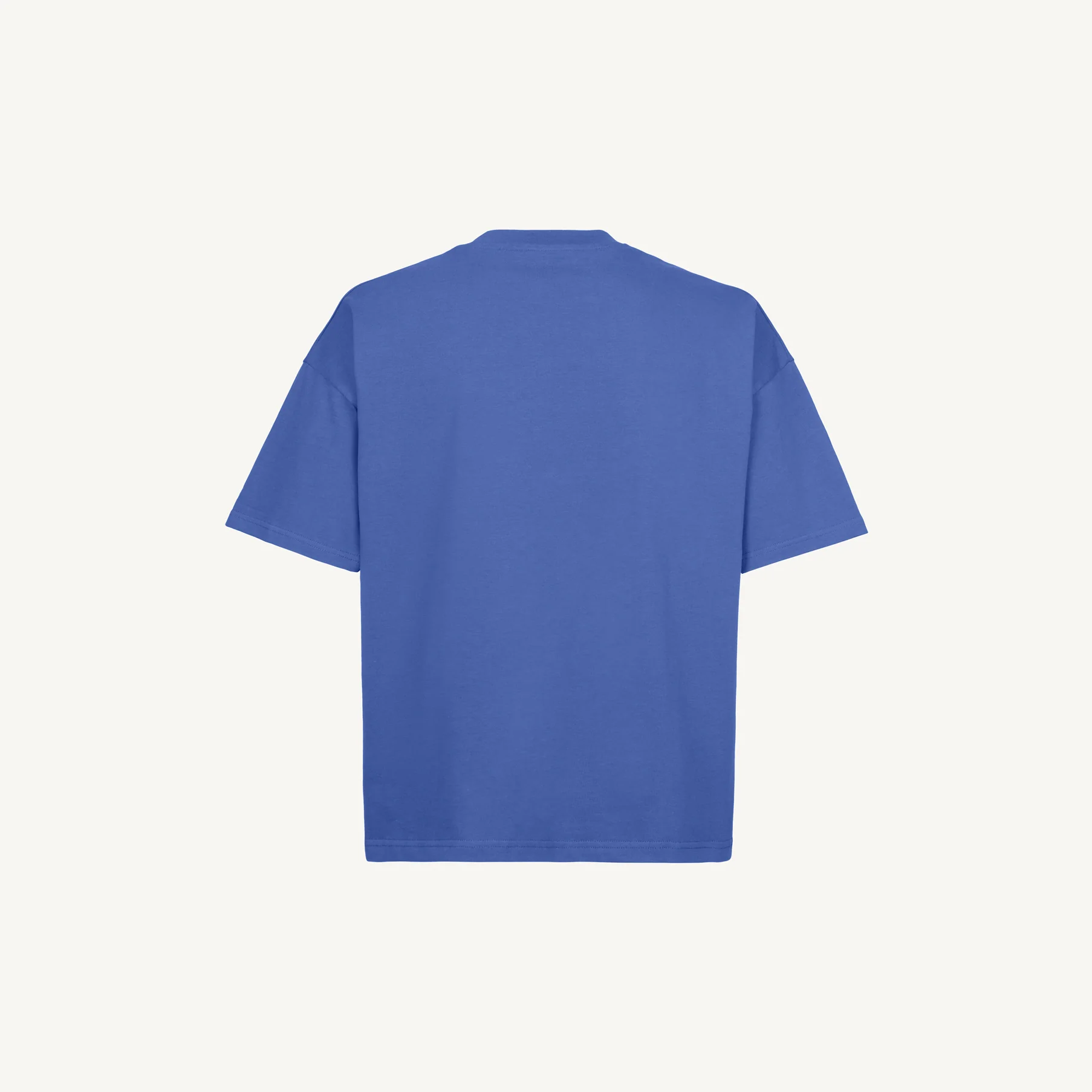 Cobalt Blue Oversized Boxy Tee. - Image 10