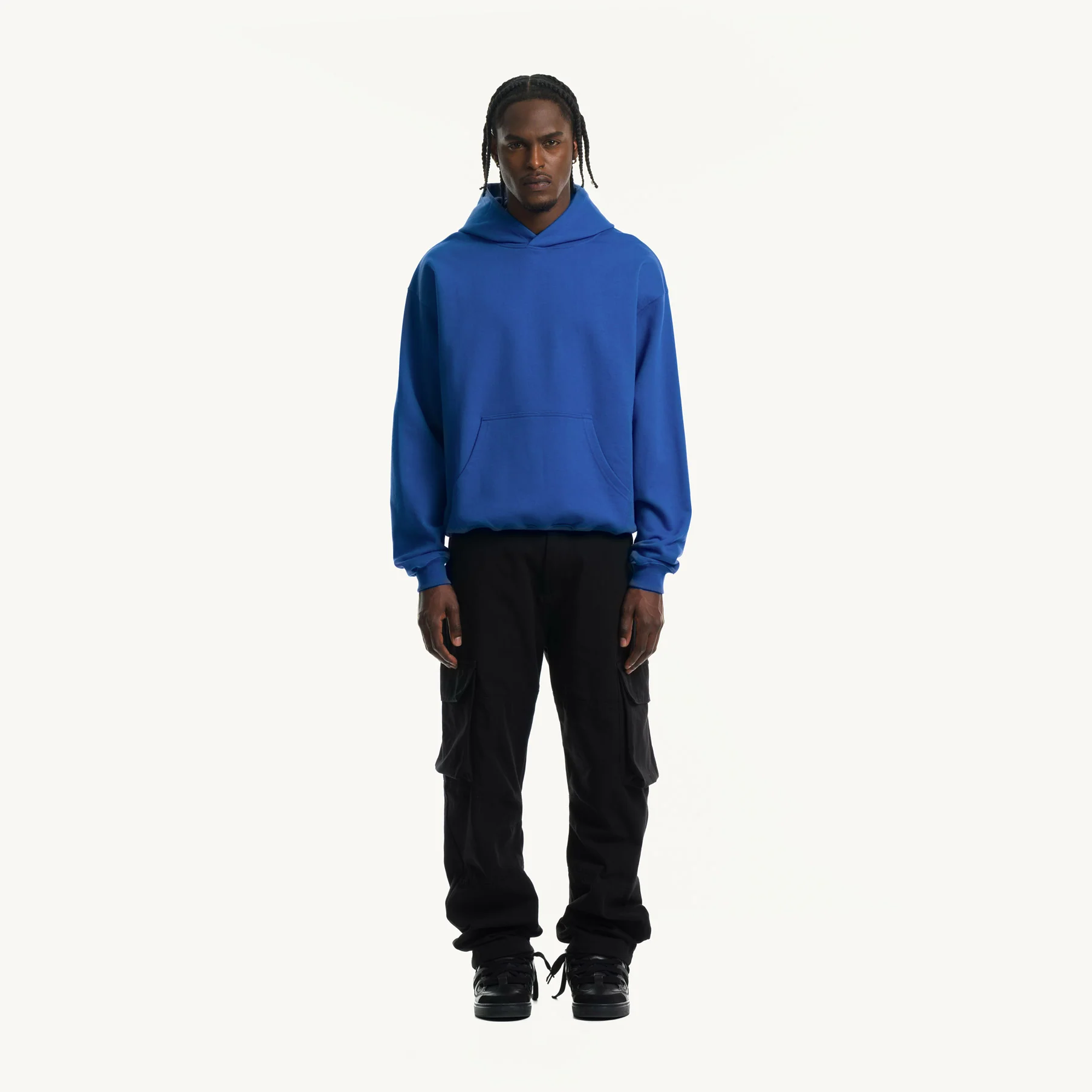 Cobalt Blue Oversized Hoodie. - Image 2