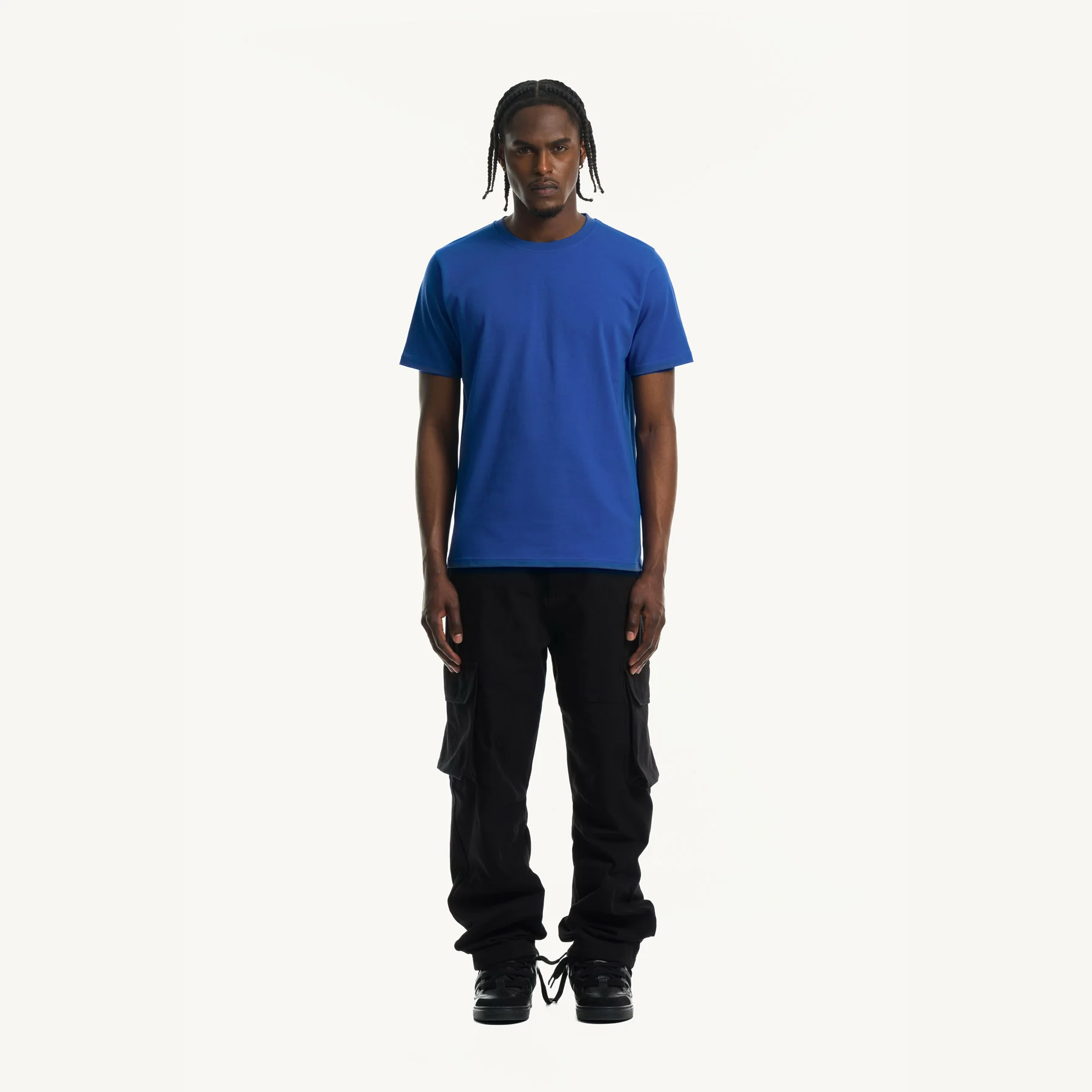 Cobalt Blue Regular Tee. - Image 2