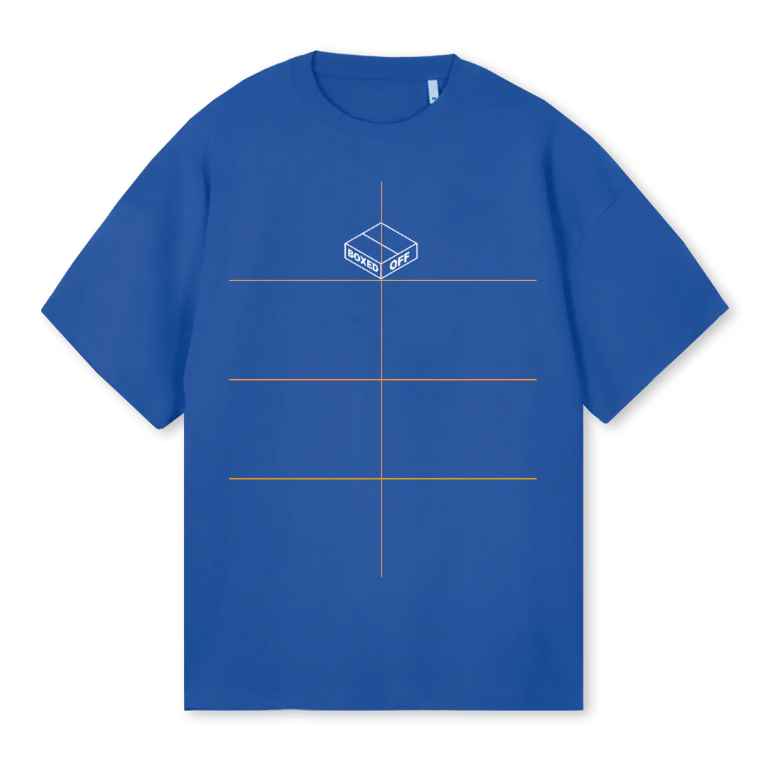 COBOLT Cobalt Blue Oversized Tee.