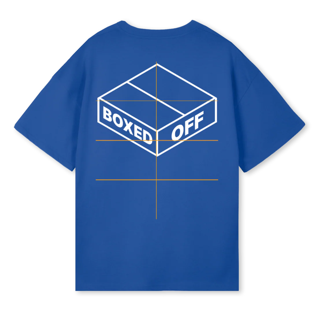 COBOLT Cobalt Blue Oversized Tee. - Image 2