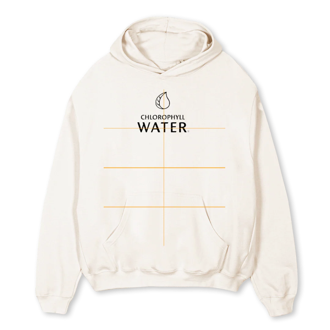 CODELOGO Vintage White Oversized Hoodie.