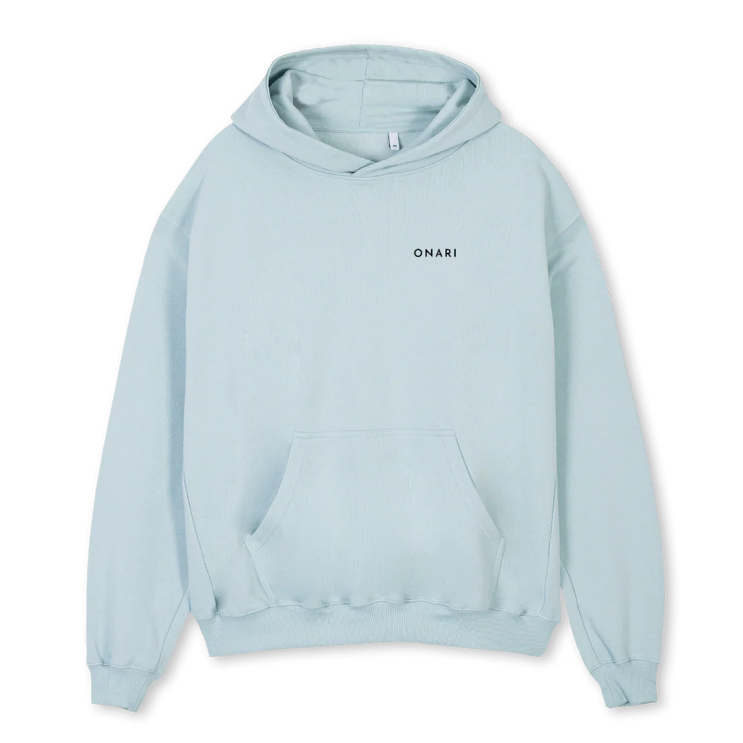 COEURB Cold Blue Oversized Hoodie.