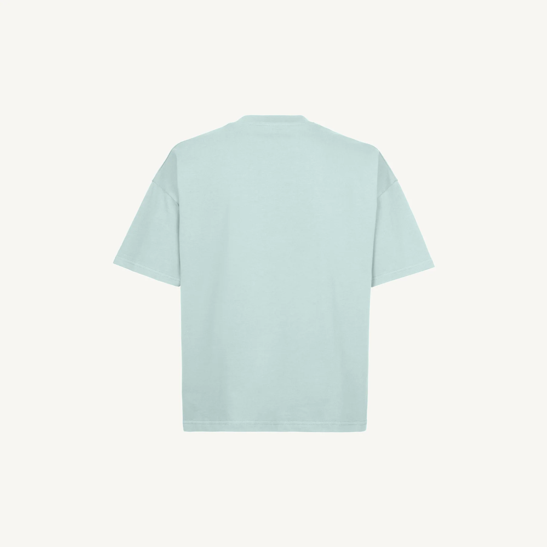 Cold Blue Oversized Boxy Tee. - Image 4