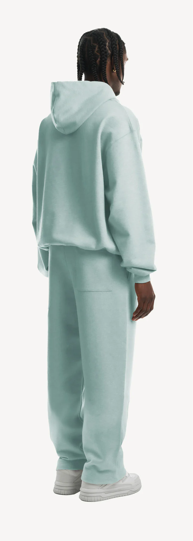 Cold Blue Straight-Leg Relaxed Sweatpants. - Image 5
