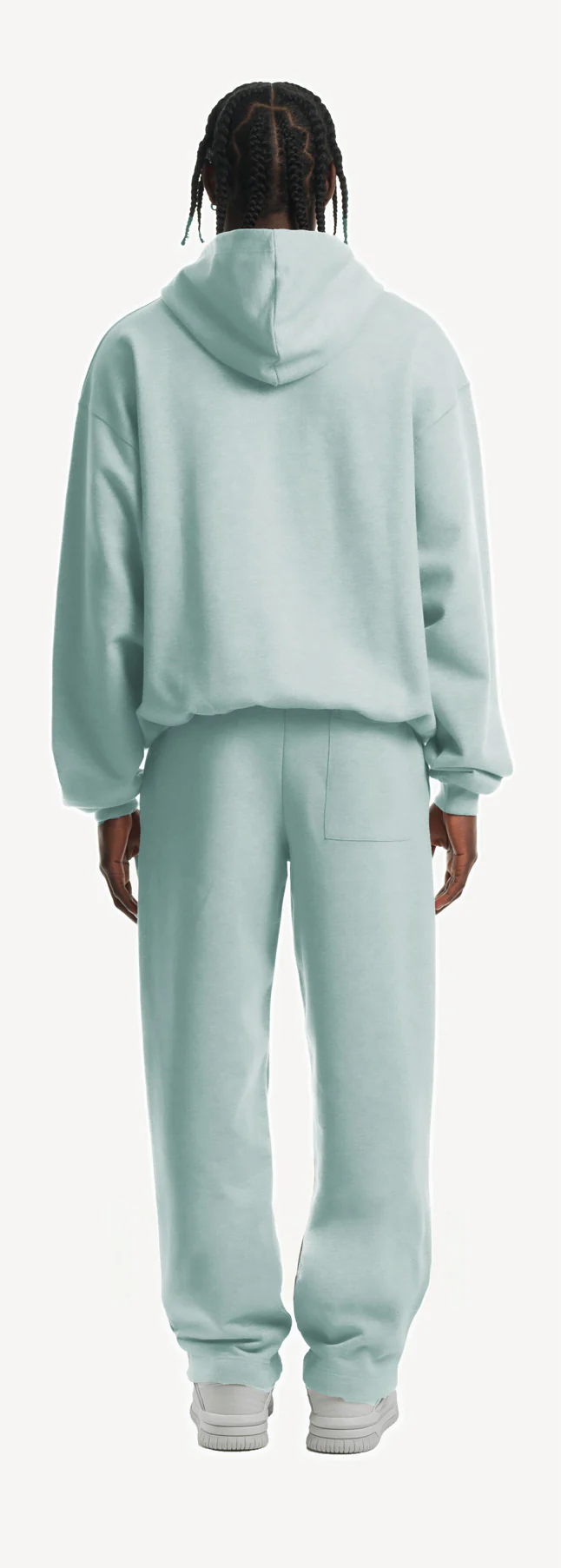 Cold Blue Straight-Leg Relaxed Sweatpants. - Image 6