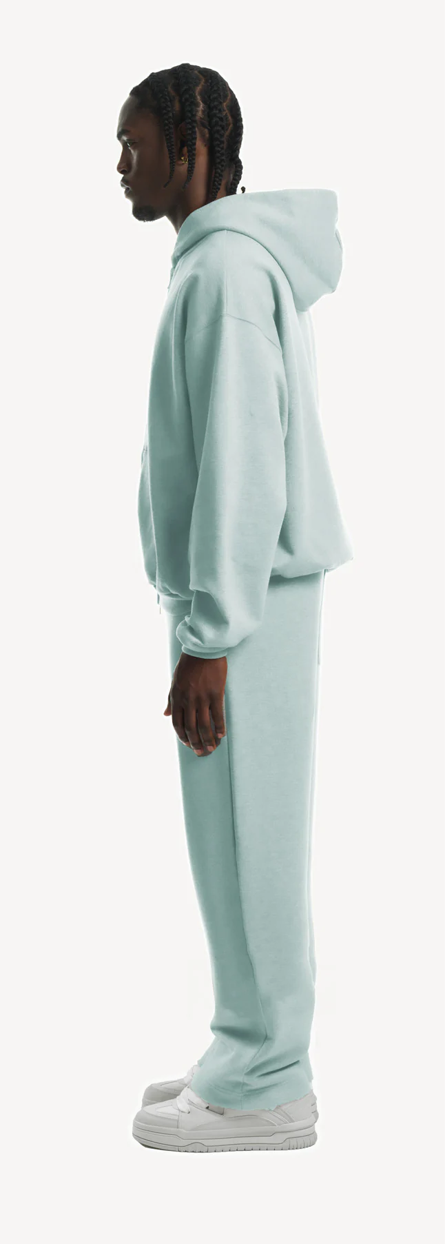 Cold Blue Straight-Leg Relaxed Sweatpants. - Image 8