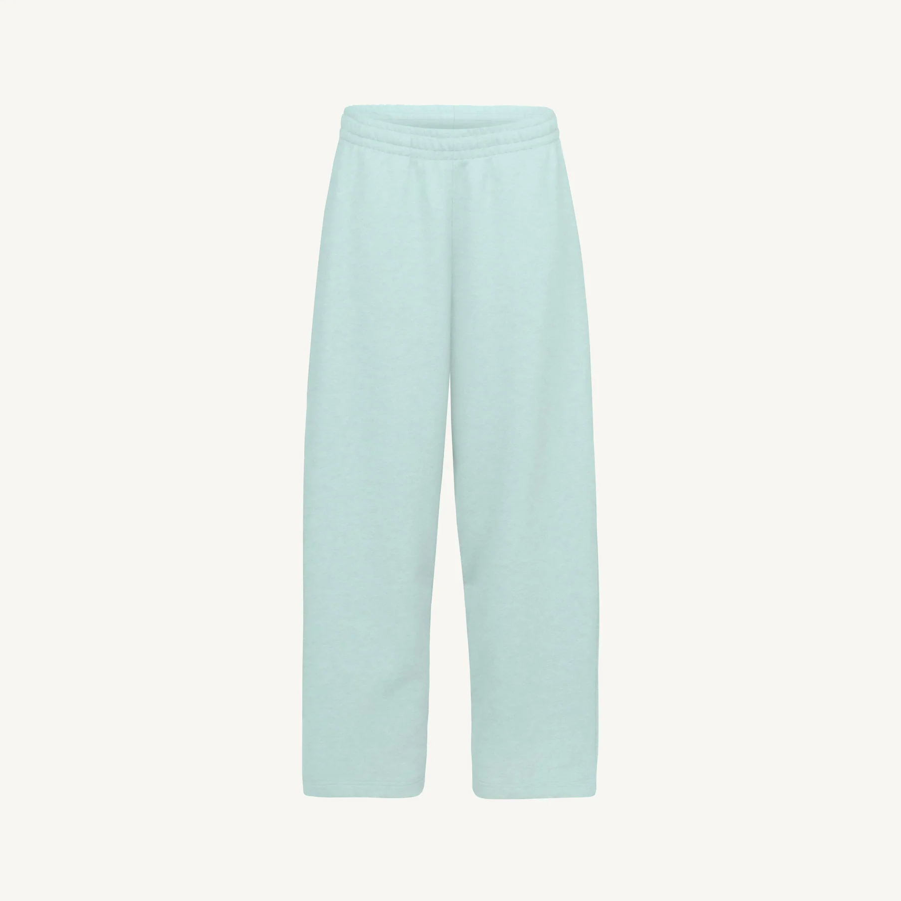 Cold Blue Straight-Leg Relaxed Sweatpants Mockups.