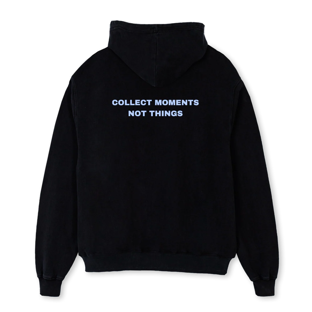 COLLECTMOMENTSHOODIE Black Oversized Hoodie. - Image 2