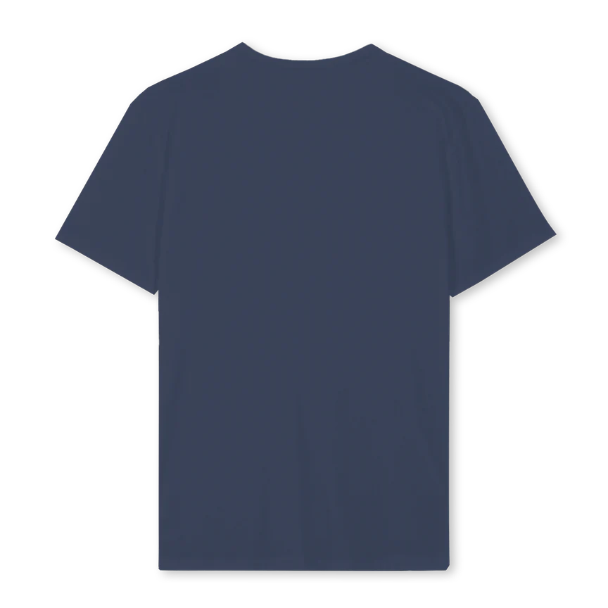 GADATEEWHITE_NR Navy Blue Regular Tee - Image 2