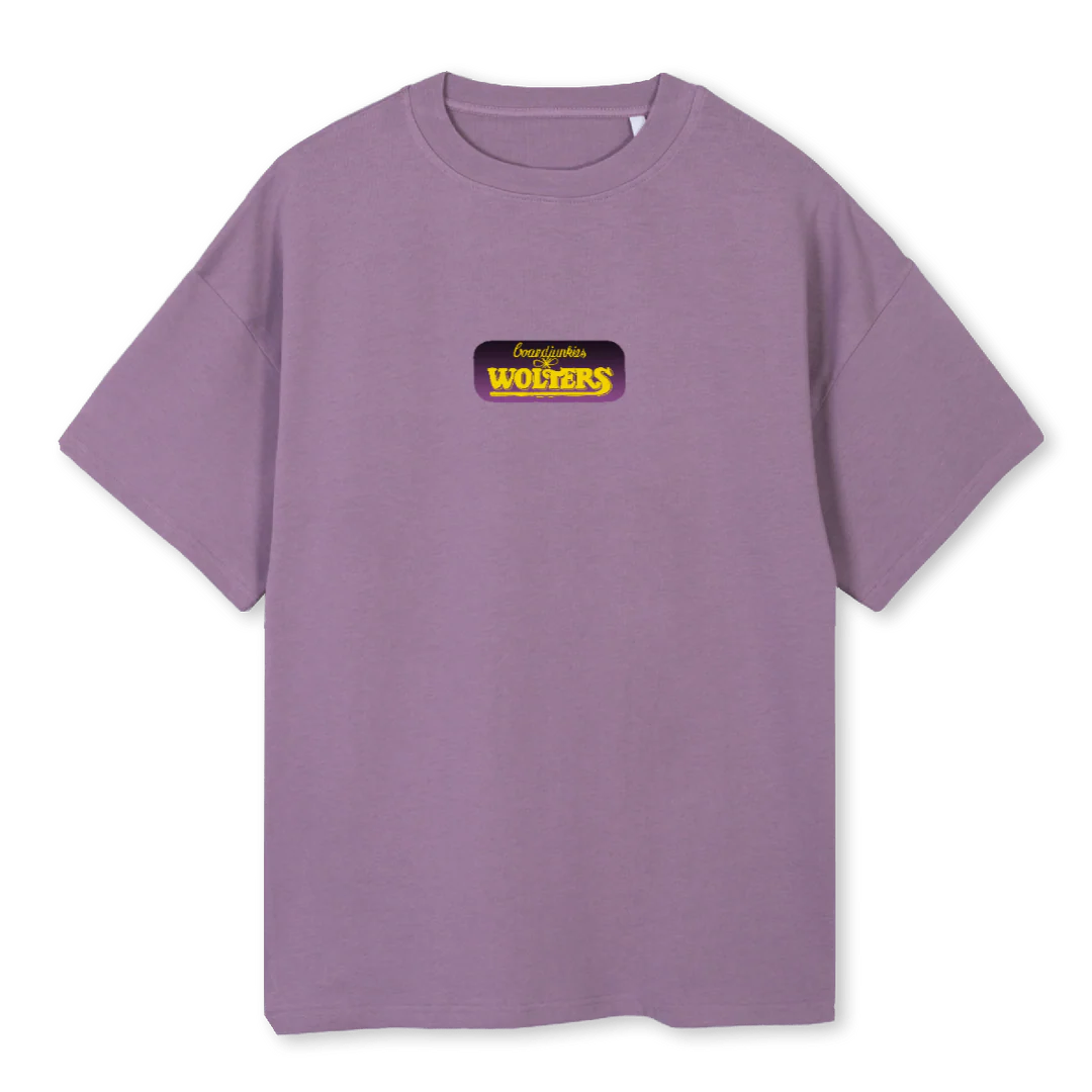 COLORSLILA Purple Oversized Tee.