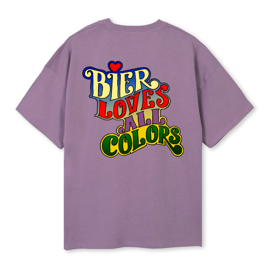 COLORSLILA Purple Oversized Tee. - Image 2