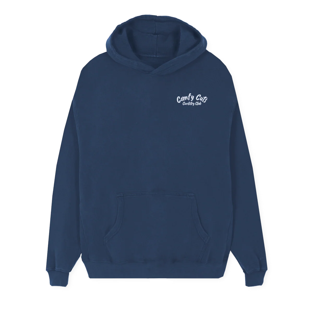 COMFY NAVY Navy Blue Regular Hoodie.