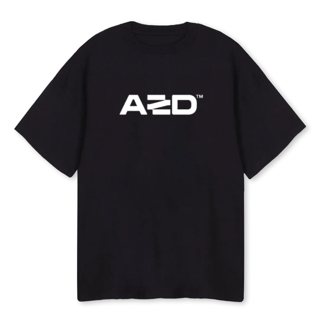 CONCEPT Black Oversized Tee.